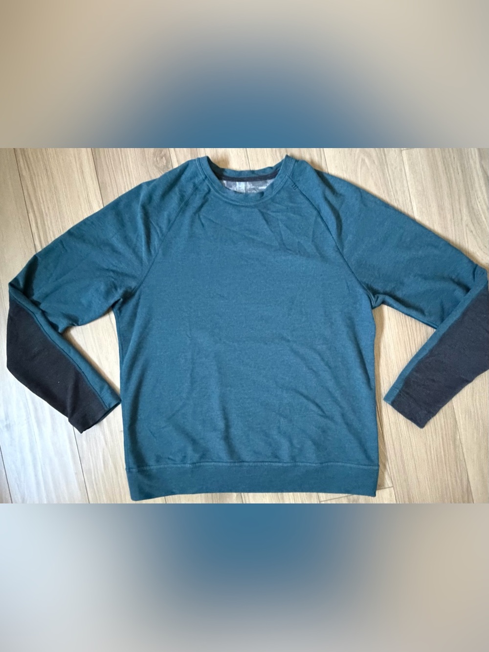 Lululemon Pave Alberta lake Terry Crew Nect Sweatshirt Sz M(?) SOFTTTT
